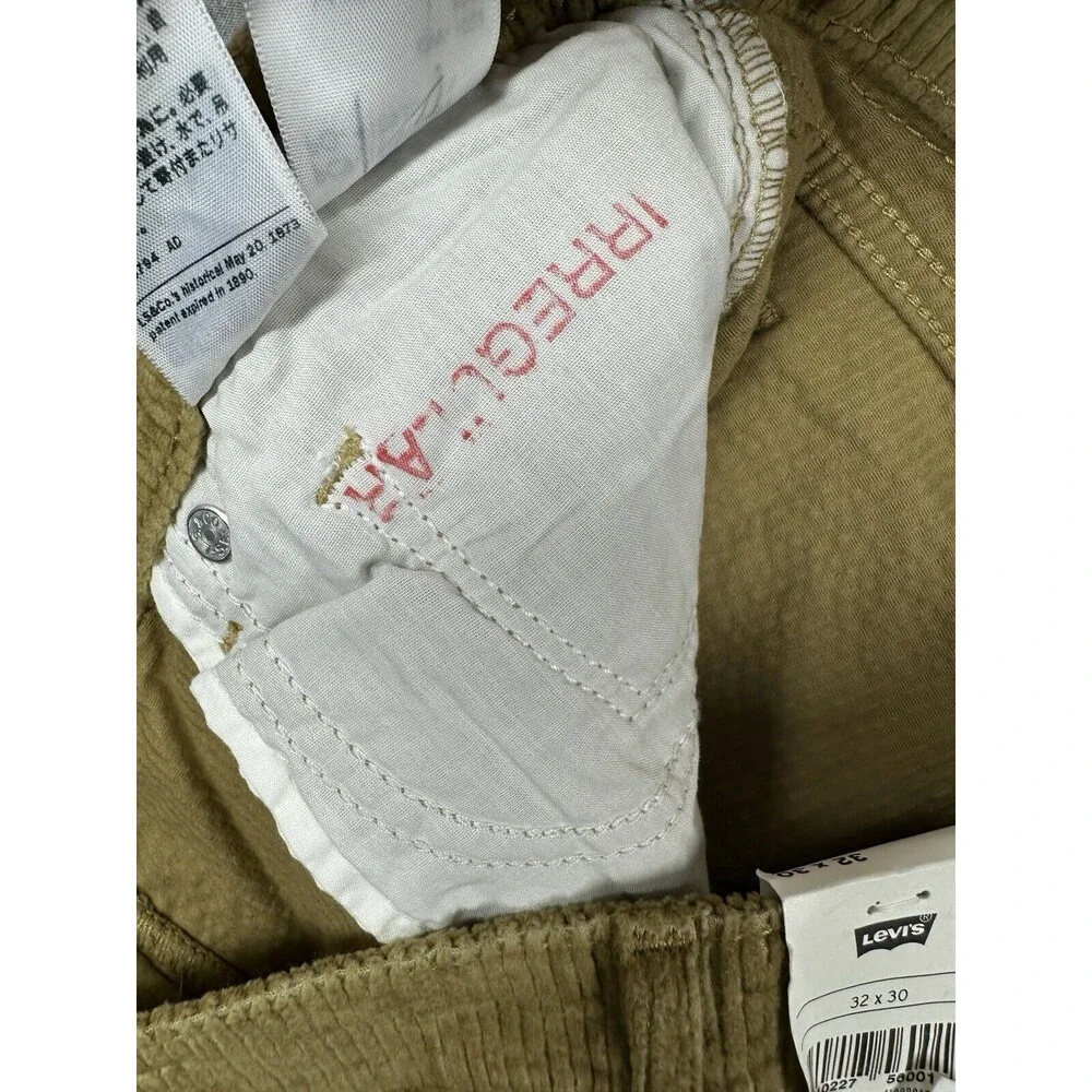 LEVIS‎ 711 SKINNY Women’s JEANS 32x30 Brown CORDUROY NWT